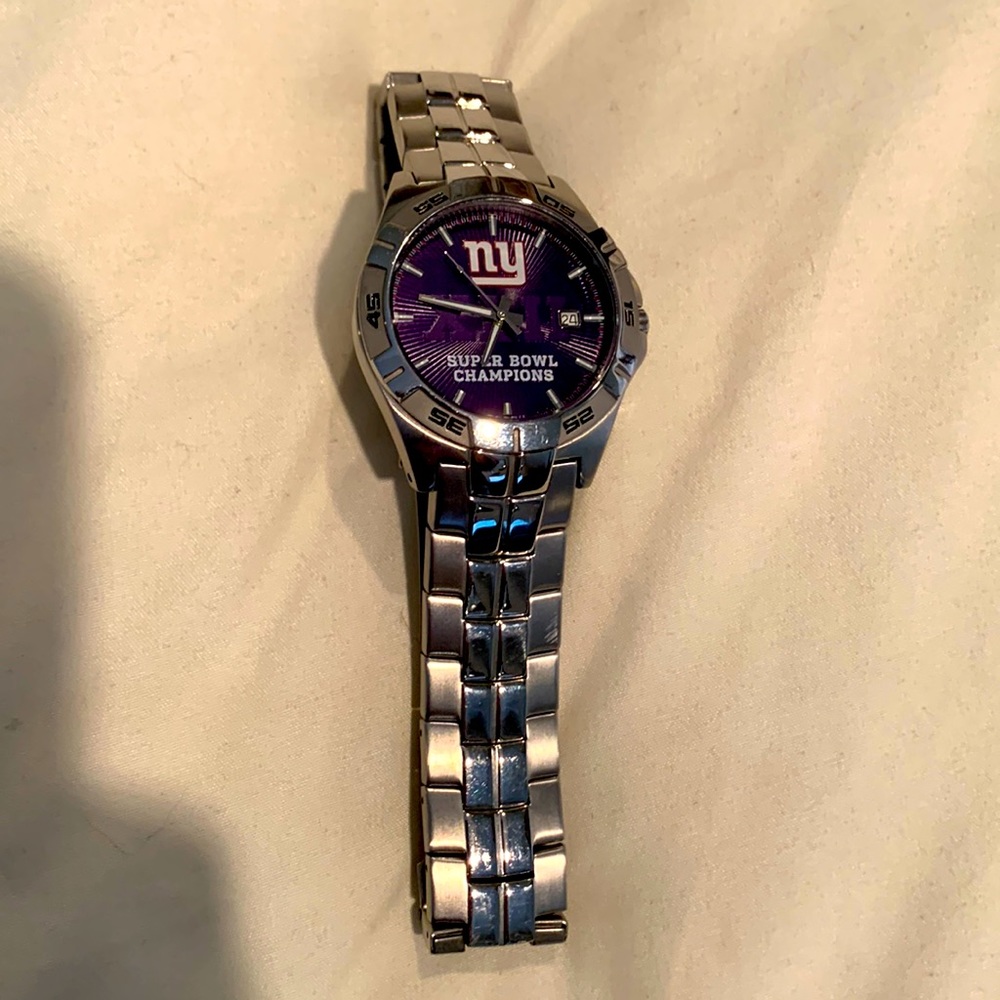 Officially Licensed New York Giants Fossil Watch
